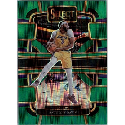 2023-24 Select Prizms Green Shock #20 Anthony Davis