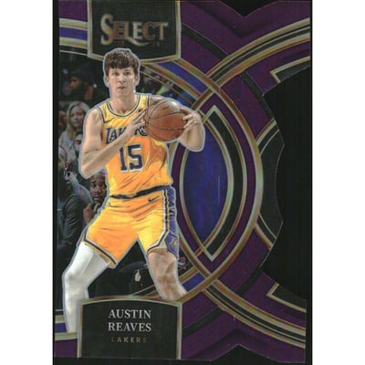 2023-24 Select Prizms Purple Die-Cut #149 Austin Reaves