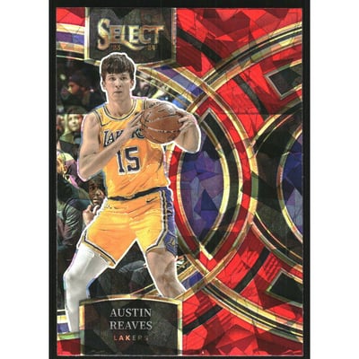 2023-24 Select Prizms Red Cracked Ice #149 Austin Reaves