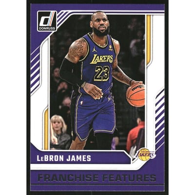 2024-25 Donruss Franchise Features #15 LeBron James