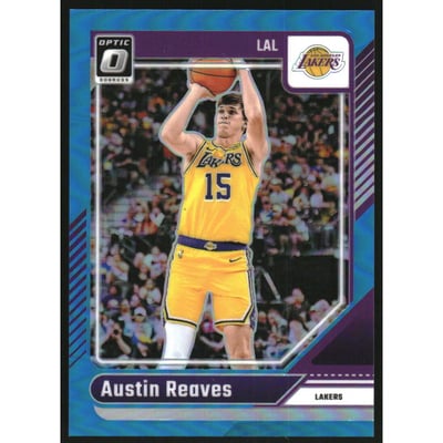 2024-25 Donruss Optic Aqua #140 Austin Reaves