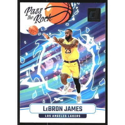 2024-25 Donruss Pass the Rock #4 LeBron James