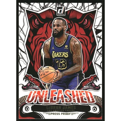 2024-25 Donruss Unleashed Press Proof #14 LeBron James