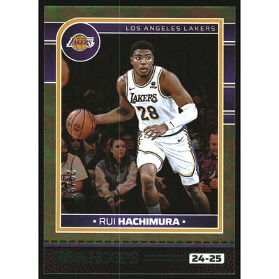 2024-25 Hoops Green #117 Rui Hachimura
