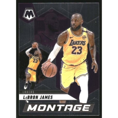 2024-25 Panini Mosaic Montage #19 LeBron James