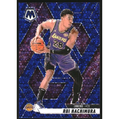 2024-25 Panini Mosaic Mosaic Fast Break Blue #88 Rui Hachimura