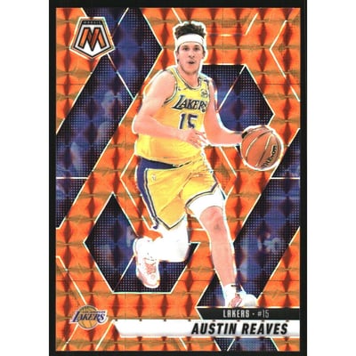 2024-25 Panini Mosaic Mosaic Orange #120 Austin Reaves