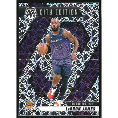 2024-25 Panini Mosaic Premium #286 LeBron James/City Edition