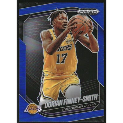 2024-25 Panini Prizm Black Prizms Blue #247 Dorian Finney-Smith