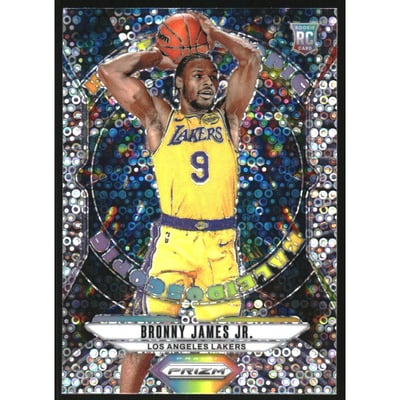 2024-25 Panini Prizm Kaleidoscopic Prizms Fast Break #17 Bronny James Jr.