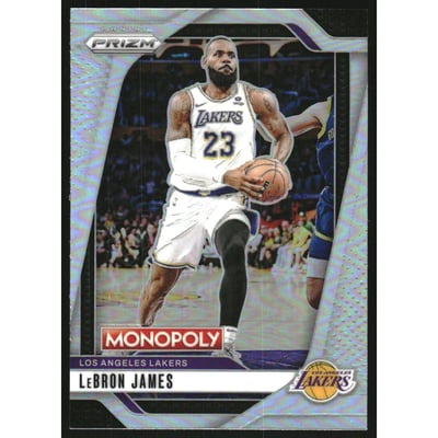 2024-25 Panini Prizm Monopoly Silver #43 LeBron James