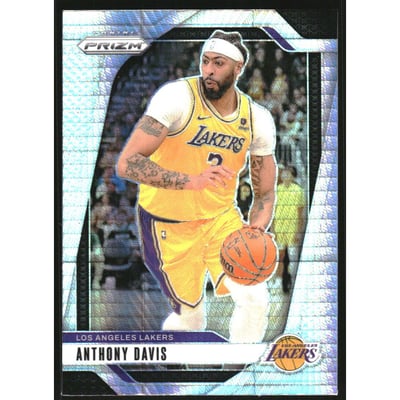 2024-25 Panini Prizm Prizms Hyper #195 Anthony Davis