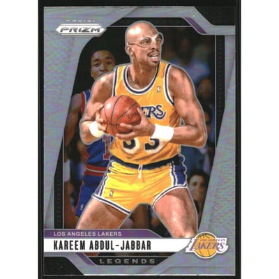 2024-25 Panini Prizm Prizms Silver #279 Kareem Abdul-Jabbar