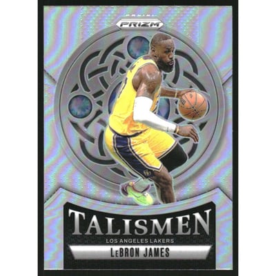 2024-25 Panini Prizm Talismen Prizms Silver #5 LeBron James