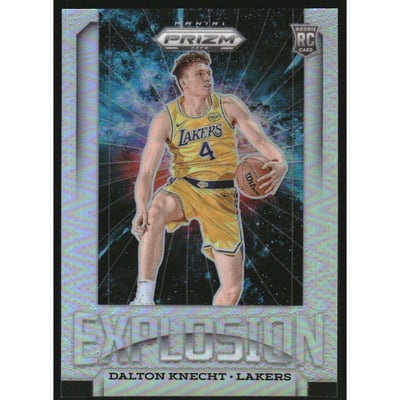 2024-25 Prizm Deca Explosion Prizms Silver #1 Dalton Knecht