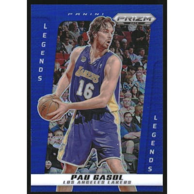 2024-25 Prizm Deca Prizms Blue #216 Pau Gasol LEG