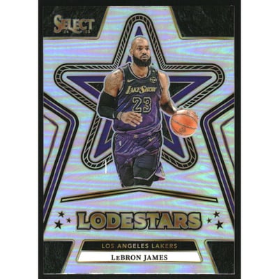 2024-25 Select Lodestars Silver Prizms #12 LeBron James