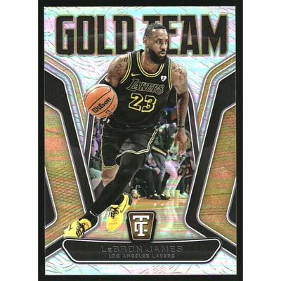 2024-25 Totally Certified Gold Team #18 LeBron James