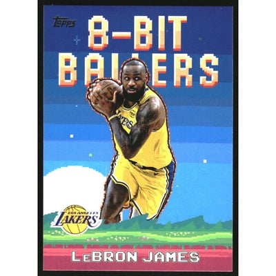 2025-26 Topps 8-Bit Ballers #8B19 LeBron James