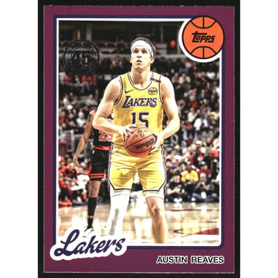 2025-26 Topps '80-81 Topps Pink Holo Foil #80BK6 Austin Reaves