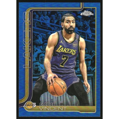 2025-26 Topps Chrome Blue Refractors #119 Gabe Vincent