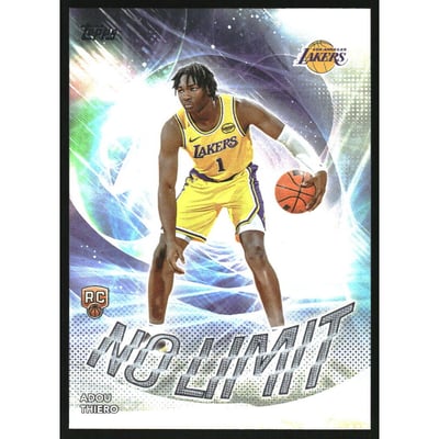 2025-26 Topps No Limit Rainbow Foilboard #NL36 Adou Thiero