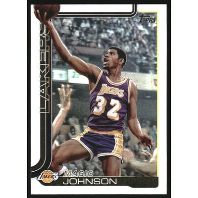 2025-26 Topps Rainbow Foilboard #255 Magic Johnson