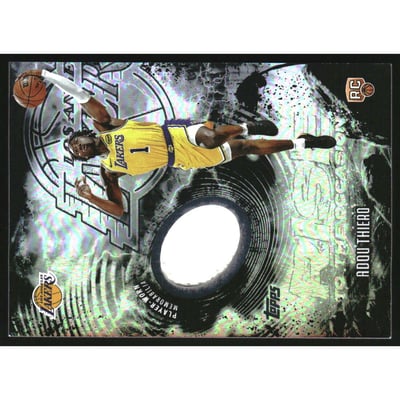 2025-26 Topps Rise to the Occasion Relics Rainbow Foilboard #RTOAT Adou Thiero