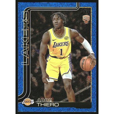 2025-26 Topps Sandglitter Blue #236 Adou Thiero