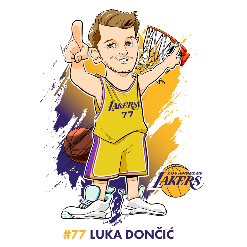 NBAストアジャパン限定】Fanatics ロサンゼルス・レイカーズ ルカ 