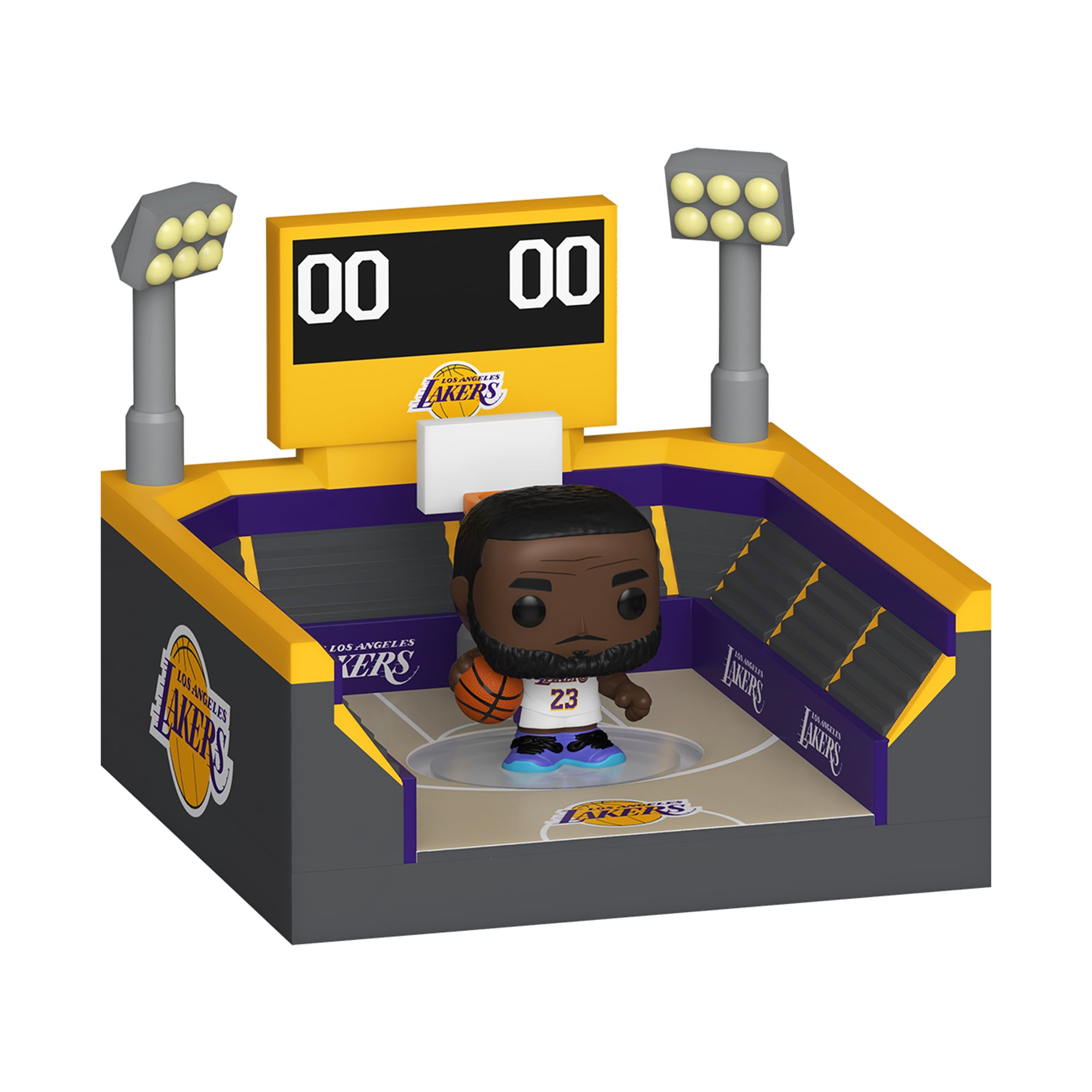 Funko LeBron James Los Angeles Lakers Bitty POP! Town Arena