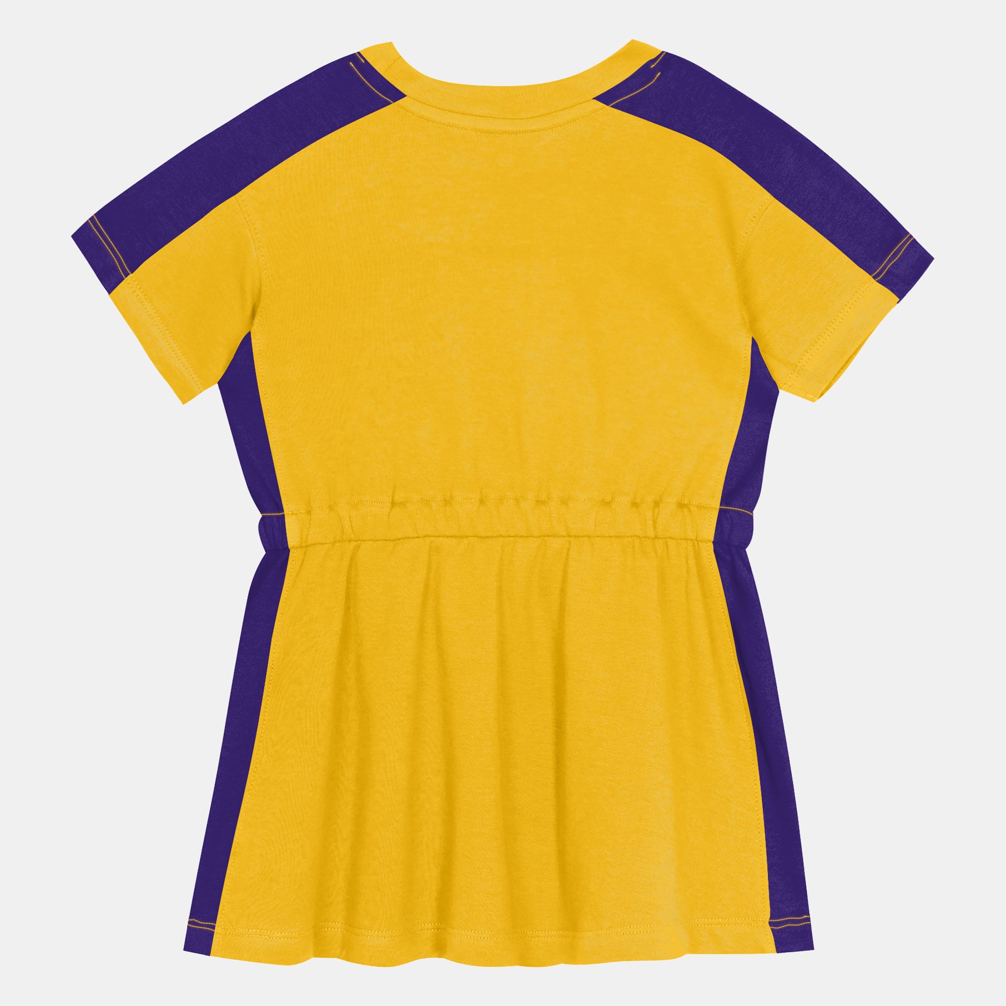 Robe Outerstuff dorée Los Angeles Lakers pour petites filles, style « grand-mère », idéale la maternelle.