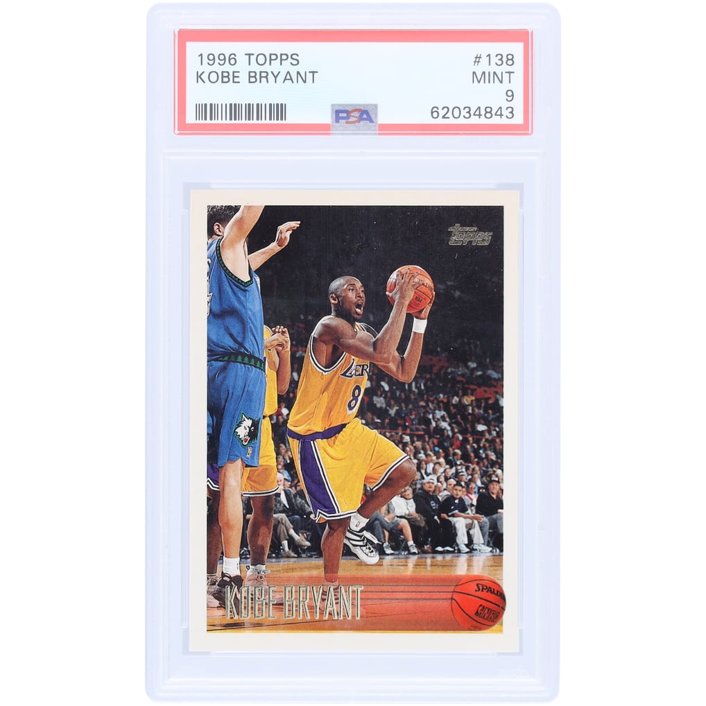 コービー・ブライアント ロサンゼルス・レイカーズ 1996 Topps #138 