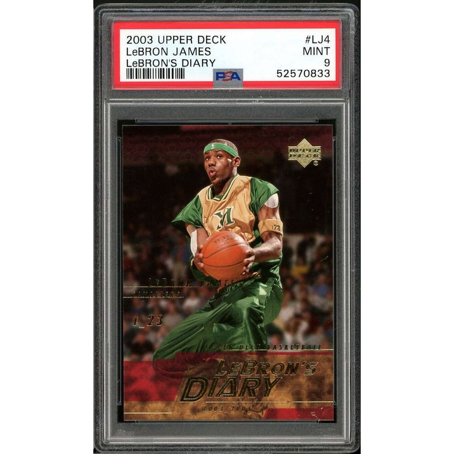 lebron james 2003 upper deck rookie