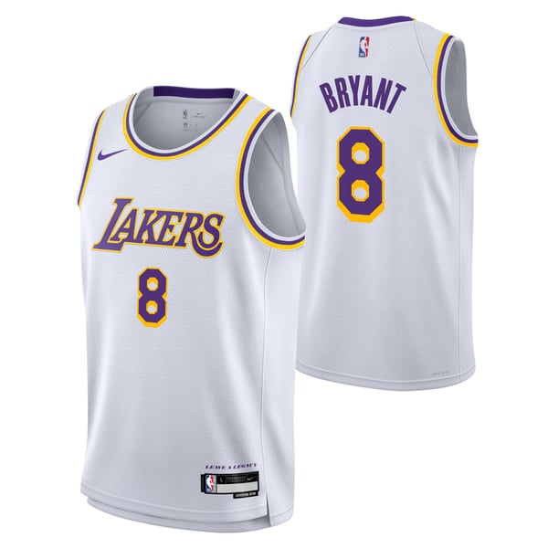Toppa Kobe Bryant Los Angeles Lakers &ndash; 3 1/2 X 2 3/4 Pollici &ndash; Ferro O Cucito