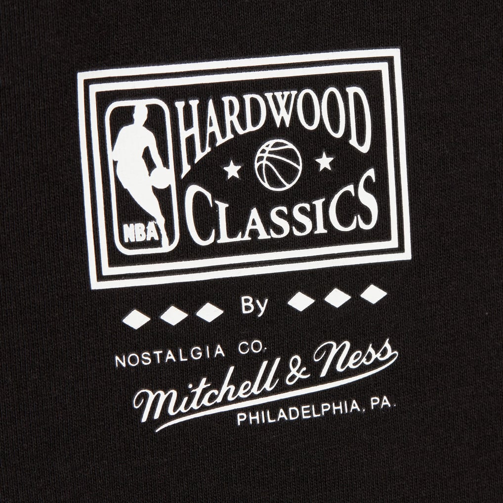 Los Angeles Lakers Black Hardwood Classics Home Team T-Shirt