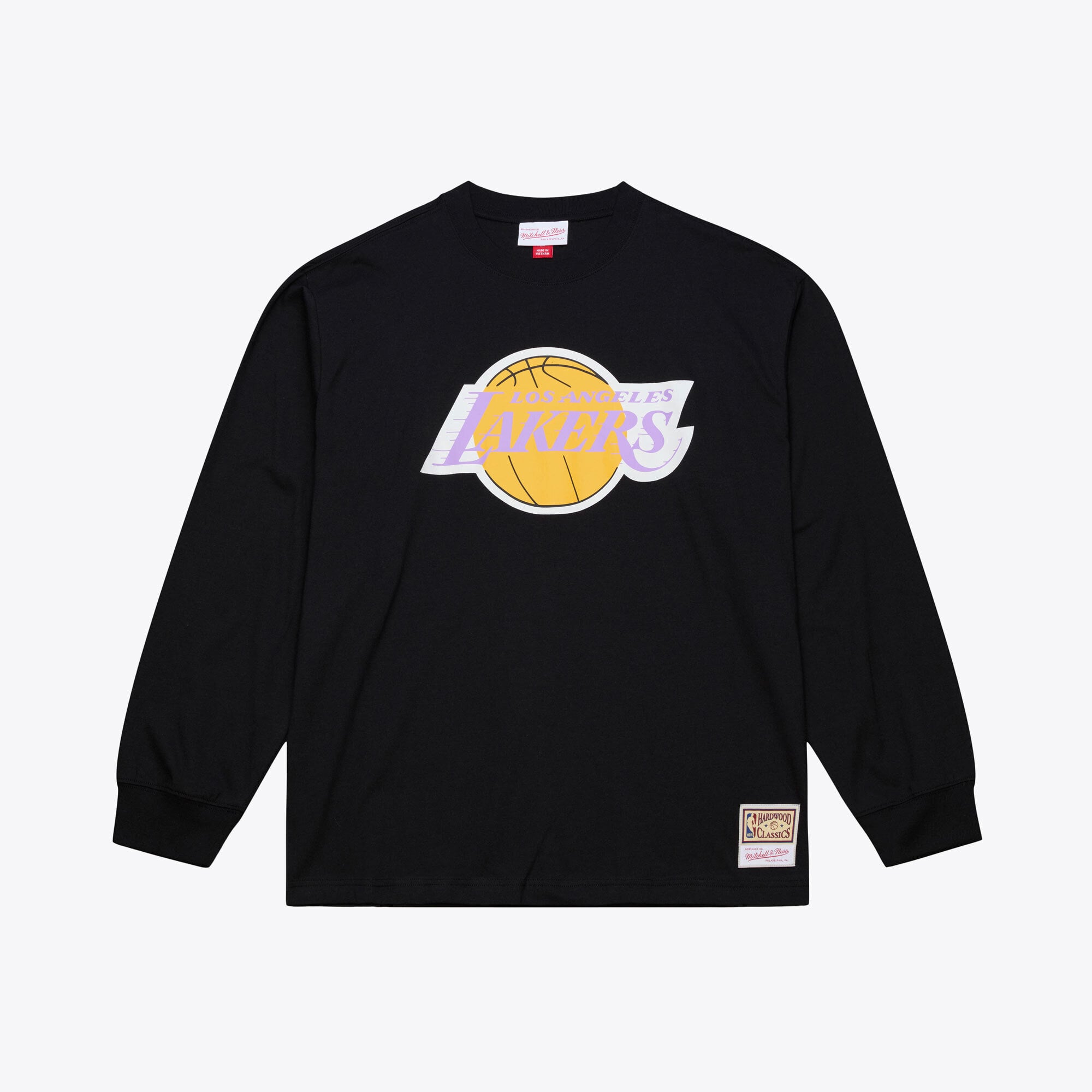 Los Angeles Lakers Black Walk-Off Long Sleeve T-Shirt