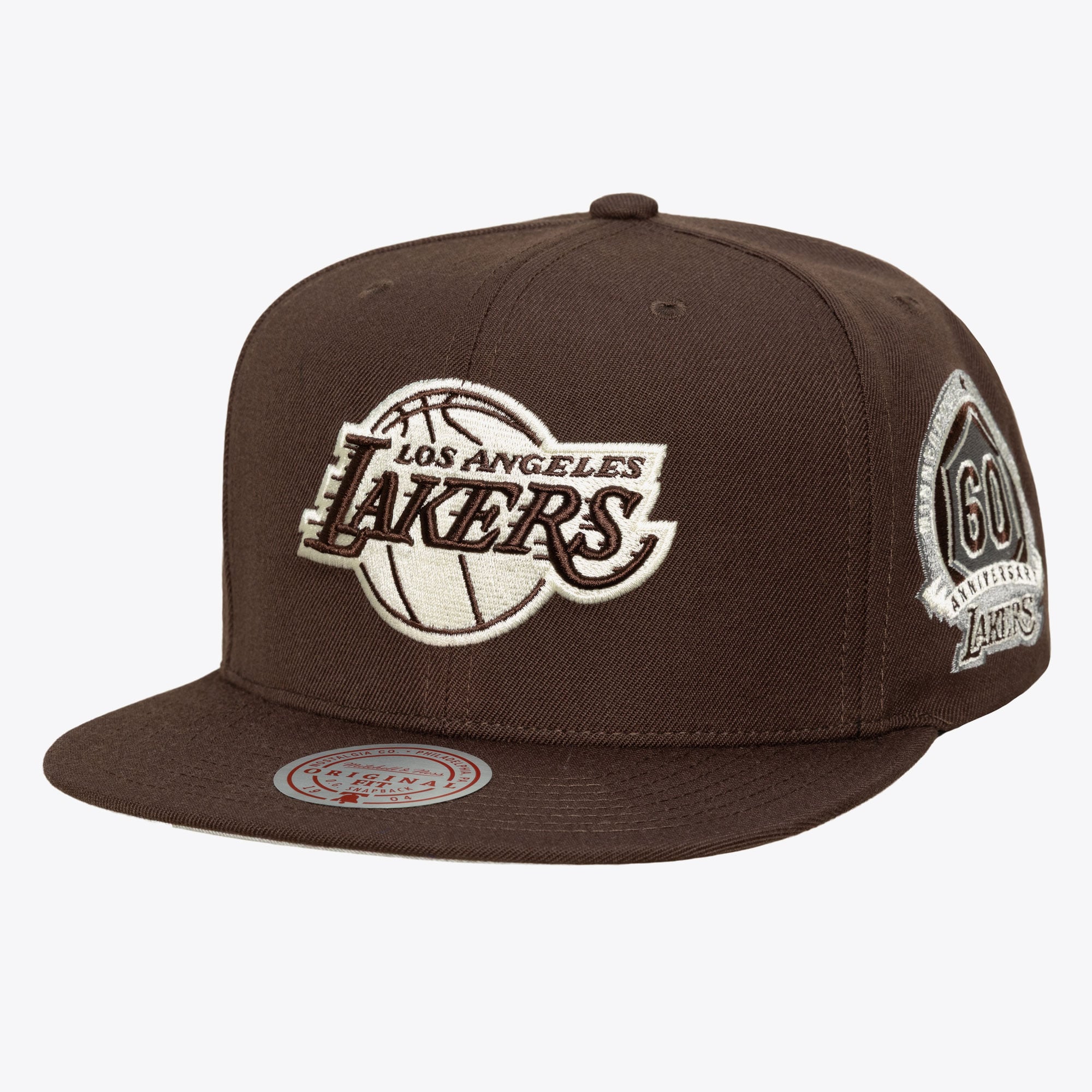 Los Angeles Lakers Brown & Cream Snapback Hat