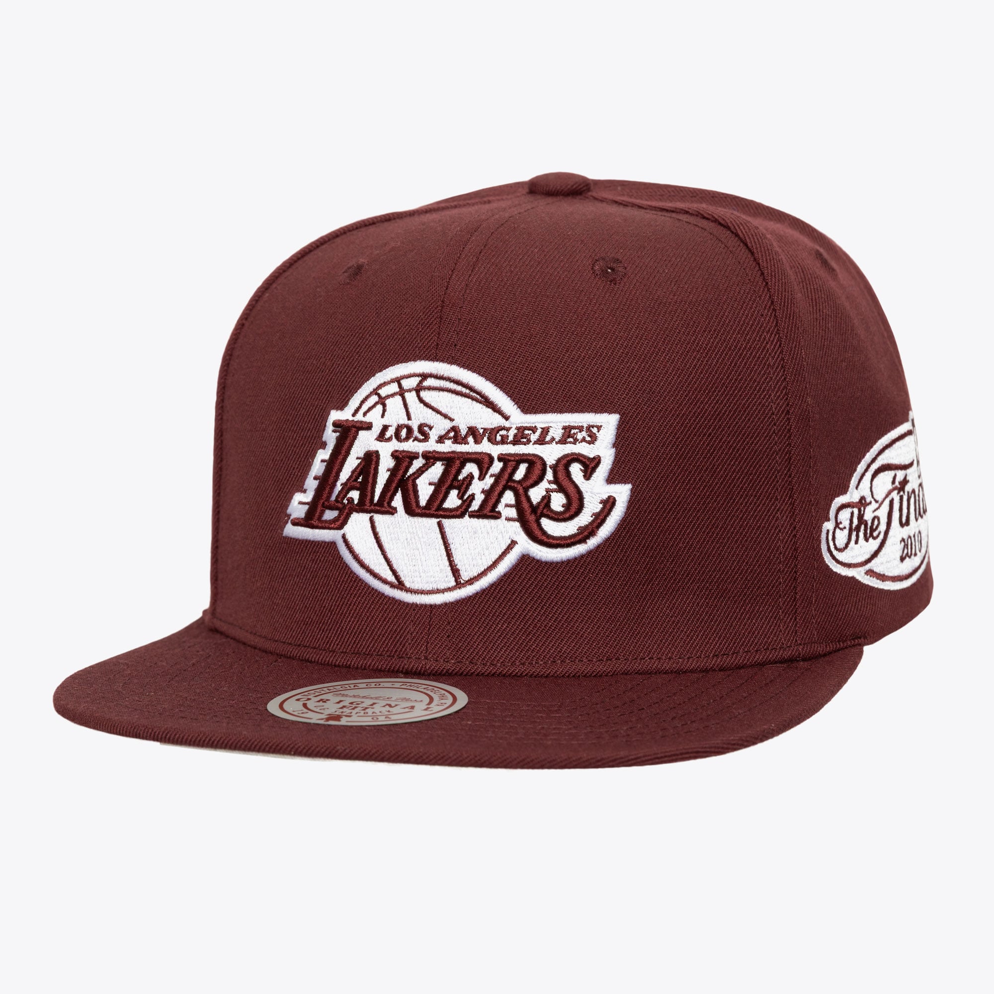 Los Angeles Lakers Burgundy Fashion Snapback Hat