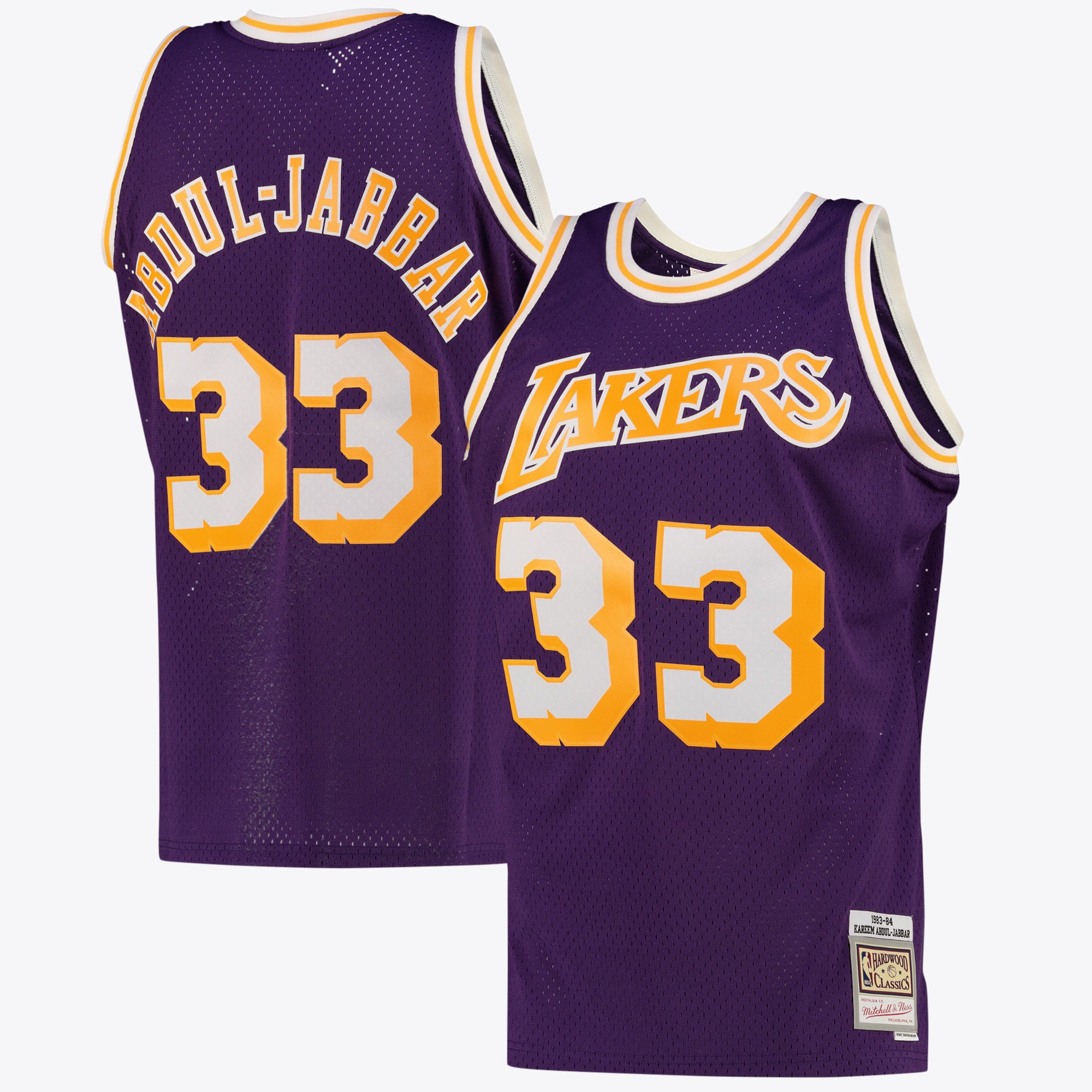 Mitchell & Ness ロサンゼルス・レイカーズ カリーム・アブドゥル 