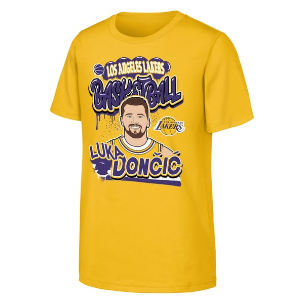 ロサンゼルス・レイカーズ ルカ・ドンチッチ キャラクター Tシャツ 