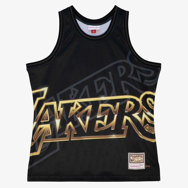 Los Angeles Lakers Mitchell & Ness Big Face 4.0 ファッション 