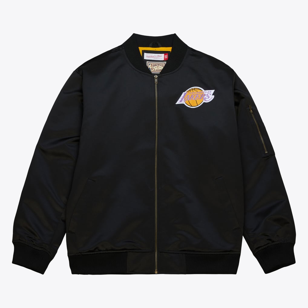 Mitchell & Ness ロサンゼルス・レイカーズ ライトウェイト サテン 