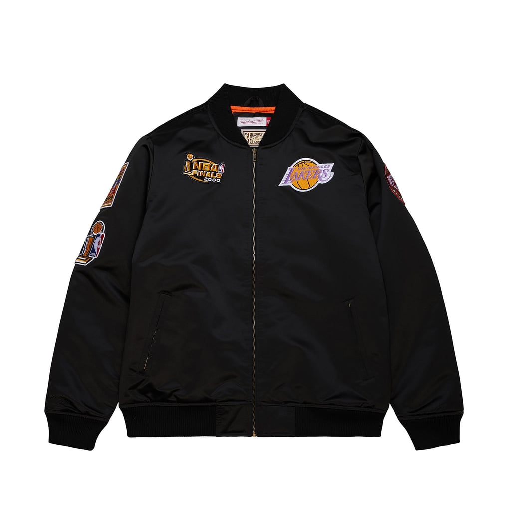 ロサンゼルス・レイカーズ ミッチェル＆ネス サテン ボンバージャケット