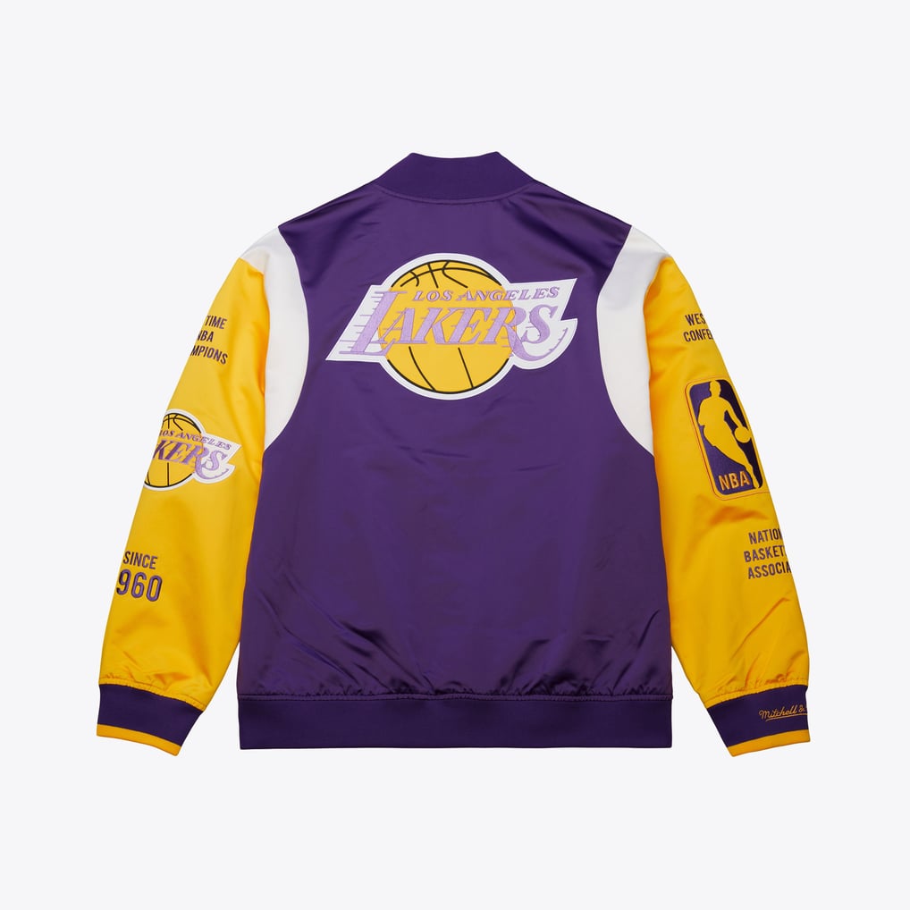 Mitchell & Ness ロサンゼルス・レイカーズ Team Origins サテン 