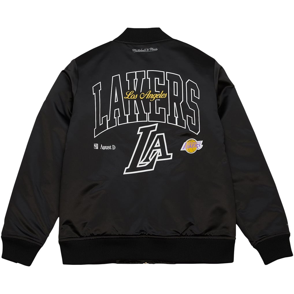 Mitchell & Ness ロサンゼルス・レイカーズ NBA Suga Glitch ボンバー 