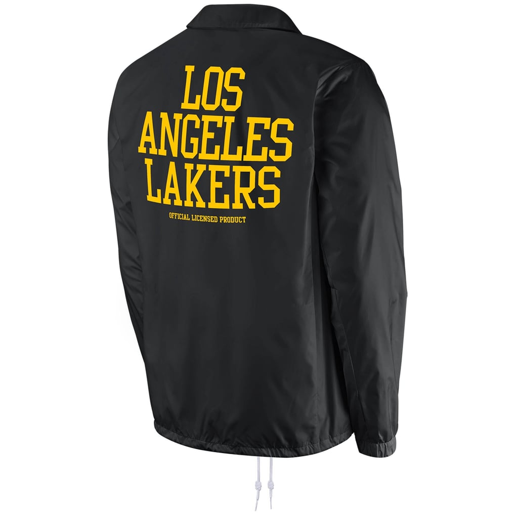 Los Angeles Lakers Nike Courtside Coach Jacket - Mens