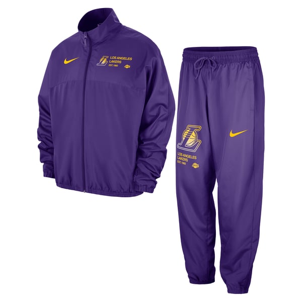 ロサンゼルス レイカーズ ナイキ Dri-FIT コートサイド トラックスーツ 