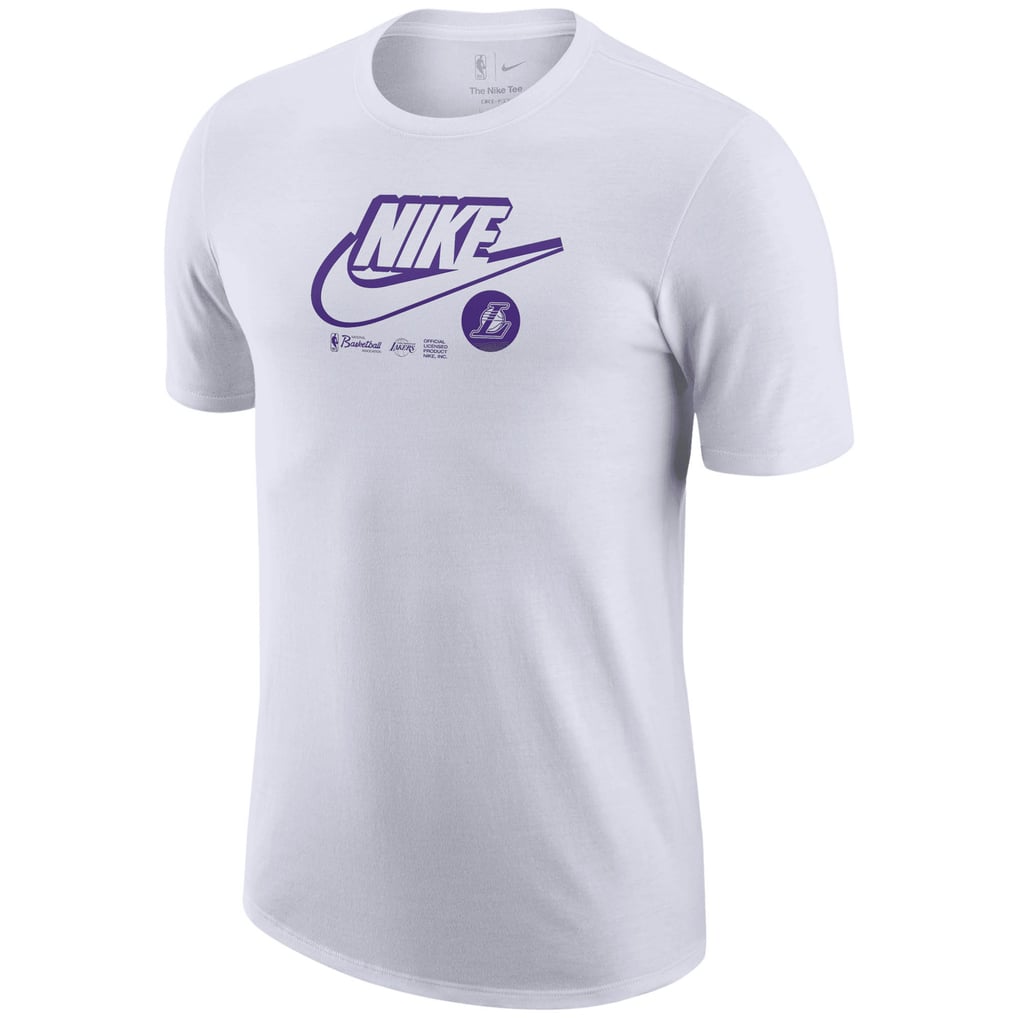 Los Angeles Lakers Nike Essential Logo T-Shirt - White - Mens