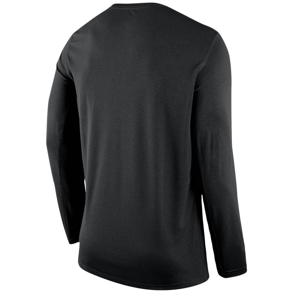 Nike ロサンゼルス・レイカーズ 長袖 プラクティス Tシャツ ブラック 